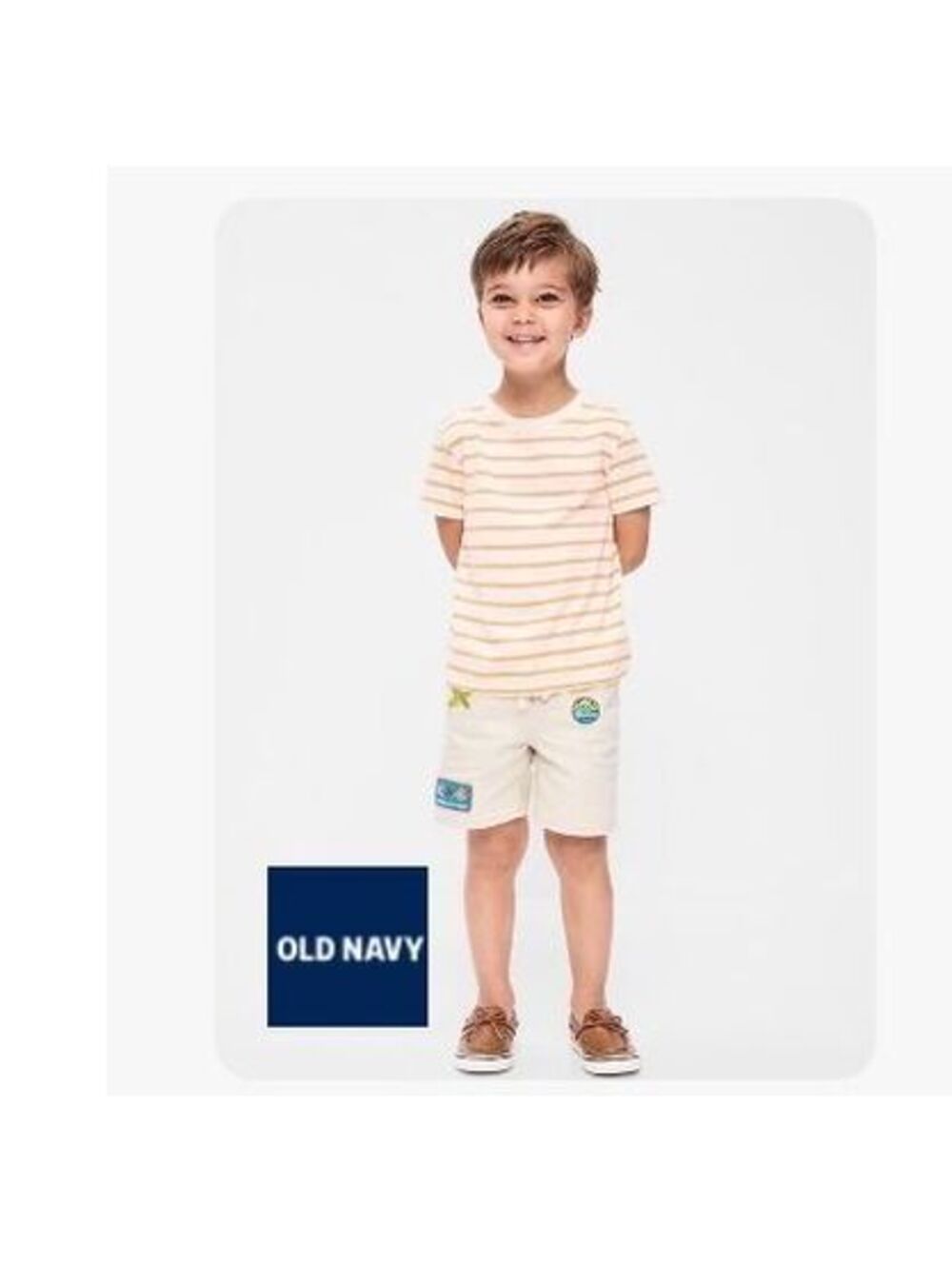 Baggy Pull-On Jean Shorts for Toddler Boys